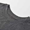Women's Slim Fit Cashmere Blend Minimalist Round Neck Long Sleeve T-Shirt