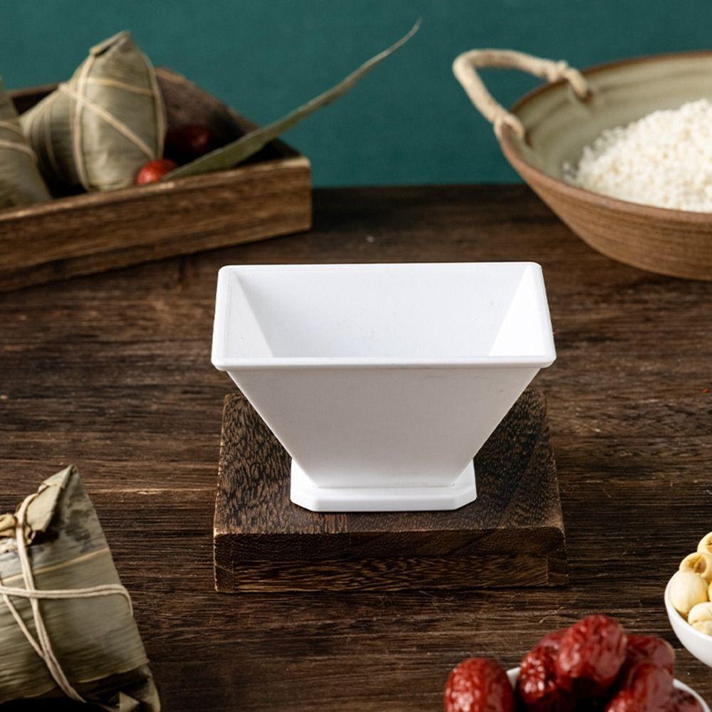 Practical Plastic Zongzi Mold Triangular Square Zongzi Maker Baking Molds For Traditional Chinese Food
