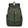 Color Solid Simple Letter Print Student Large Capacity Backpack School For