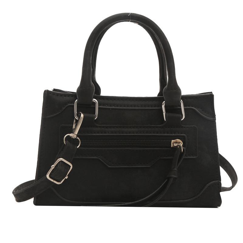 Elegante 2024 Neue Koreanische Handtasche Trendige Strukturierte Retro Schulter Umhängetasche für Damen