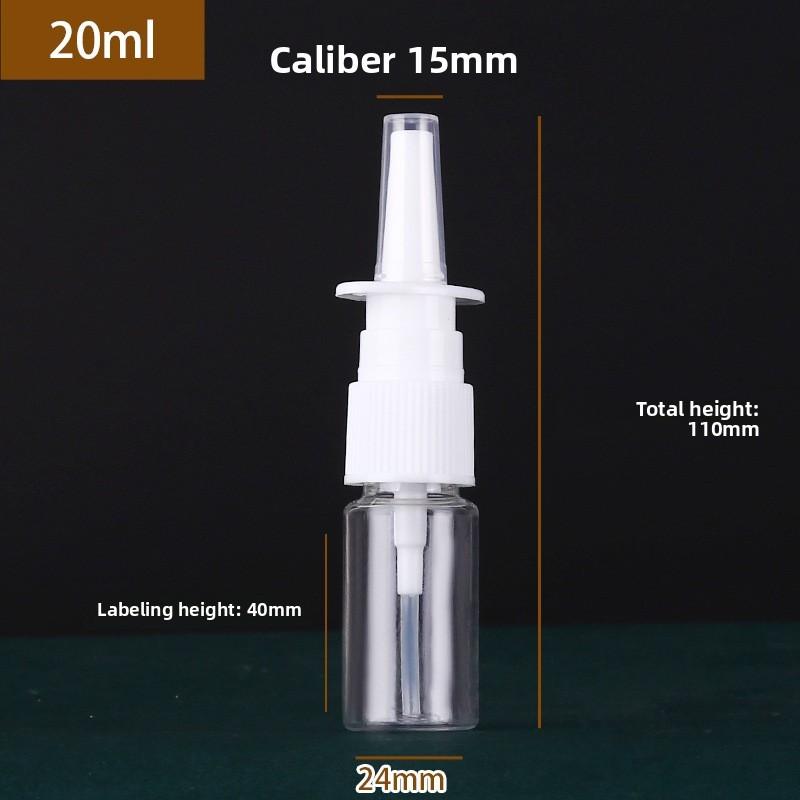 Plastic Spray Bottle Transparent Fine Mist Refillable For Personal Care And Travel Use