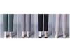 Women's Lightweight Ice Silk High-Waist Casual Pants for Summer - Mid to Elderly, Loose Fit, Nine-Length