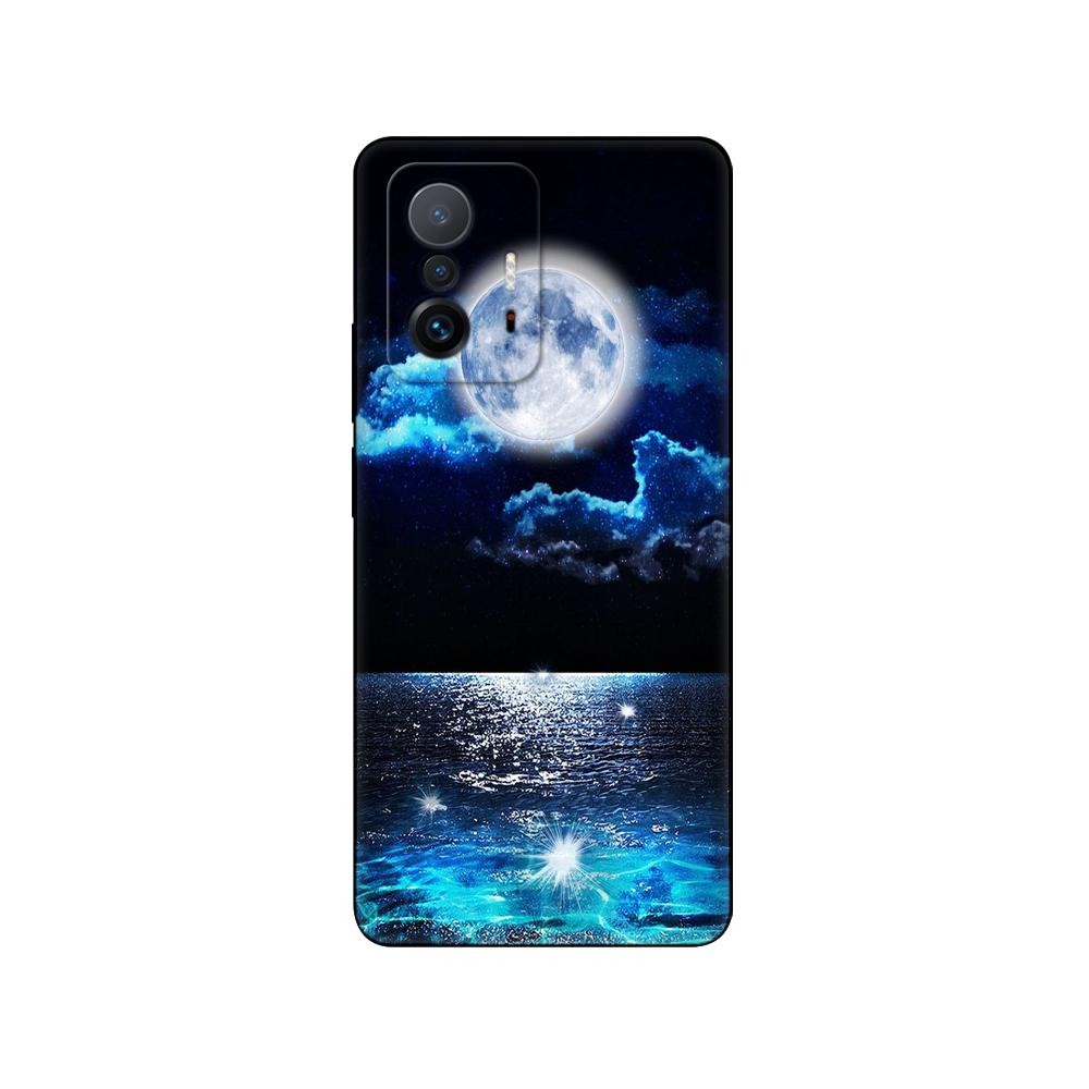 Pro Xiaomi 11T Pouzdro Pro Xiaomi 11T Pro Měkké pouzdro Silikonový Telefon Zadní kryt Xiaomi11T mi 11 T 11TPro coque 6,67palcový černý tpu obal