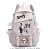 Japan Cartoon Comics Demon Slayer Instagram Backpack, Japanese Retro Style, Large Capacity Student Backpack 0016 KTB