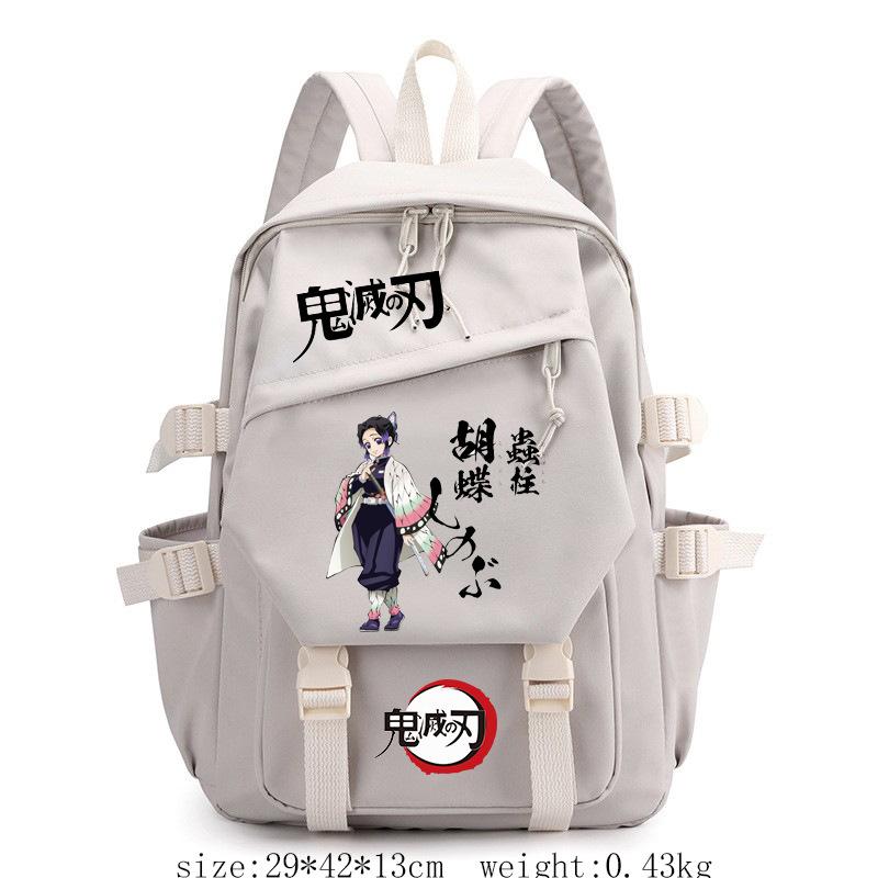 Japan Cartoon Comics Demon Slayer Instagram Backpack, Japanese Retro Style, Large Capacity Student Backpack 0016 KTB