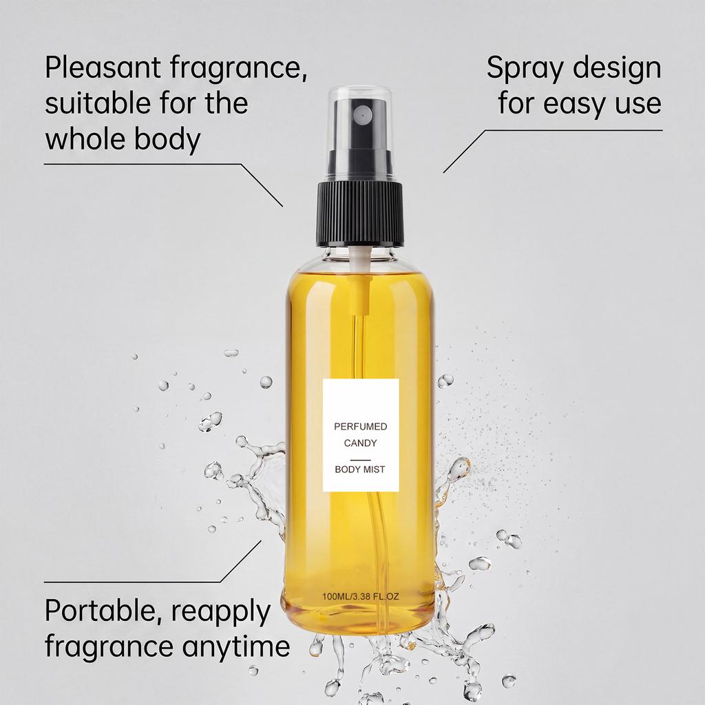 Karamell Duft Körper Spray Süß Frisch Langanhaltend Tragbar Date Parfüm Reise Größe
