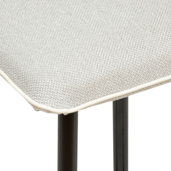Lot de 2 tabourets bar Design "Lanir" Atmosphera - Gris