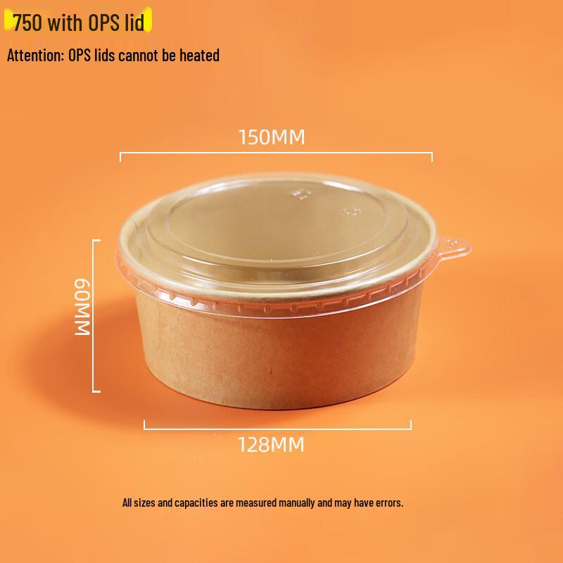 Handon Kraft Paper Takeaway Bowls