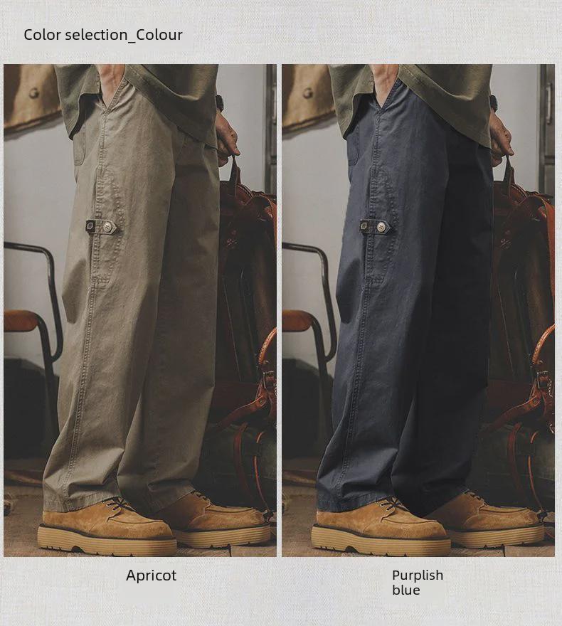 Pánské americké retro volné kombinézy se širokými nohavicemi - Jaro/Podzim 2023