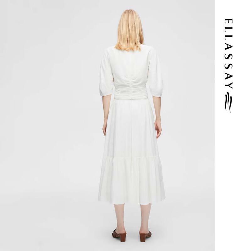 ELLASSAY Women's Vintage Cropped Blouse