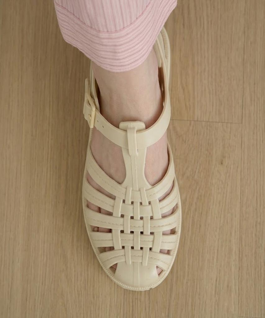 Florida Studio Everyday Nostalgia Fisherman Sandals Ivory Ed2672