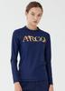 ARGO Women'S Kuta Relax Fit Rash Guard (Navy)