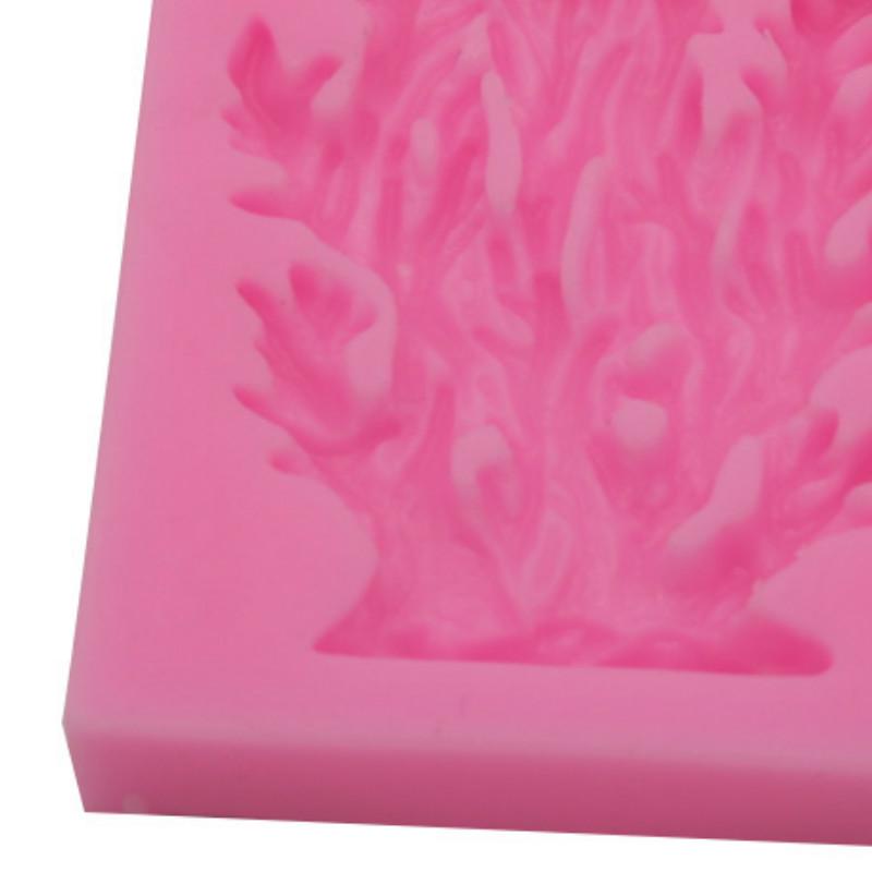 Moule en silicone pour moulage d'algues de corail, moule de décoration de gâteau à faire soi-même, moule manuel en argile, colle UV