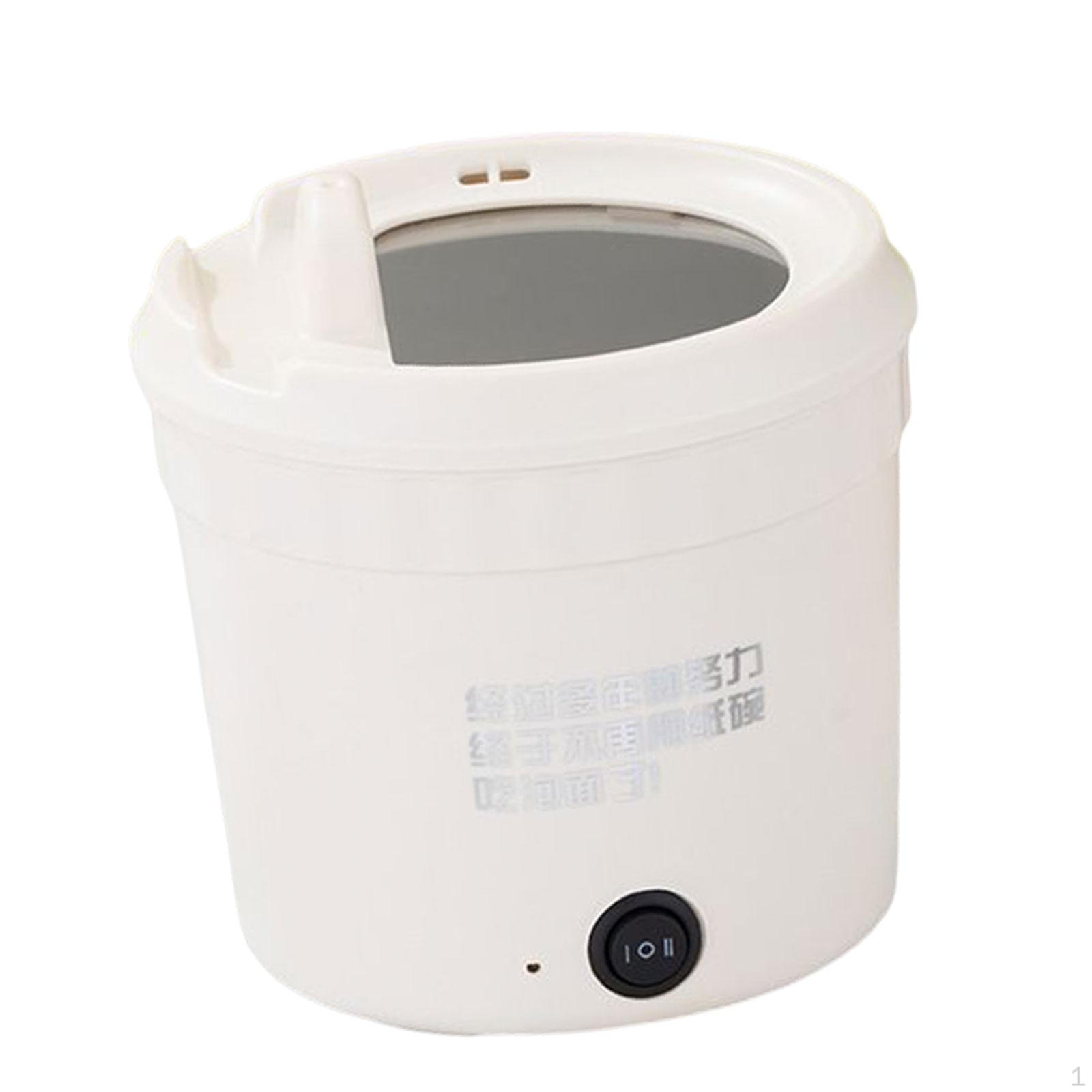 Portable Soup Steamer Multifunctional Electric Cooker for Pasta Porridge Egg violet