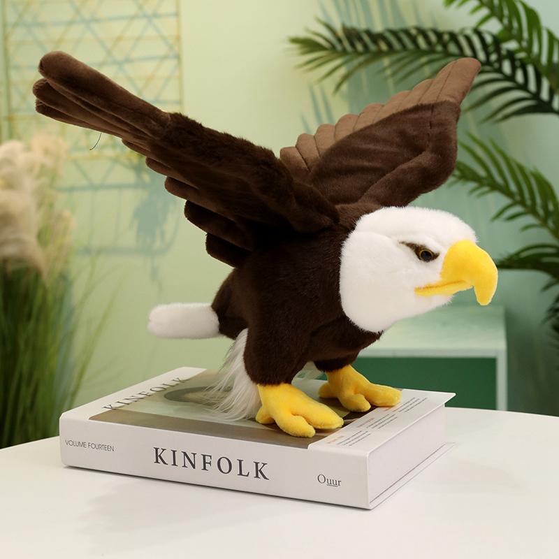 Imitation First-Class Bald High-Standard Eagle Premium-Quality Plush Play Sets Top-Grade Soft First-Class Stuffed Superior-Grade Cartoon Top-Grade