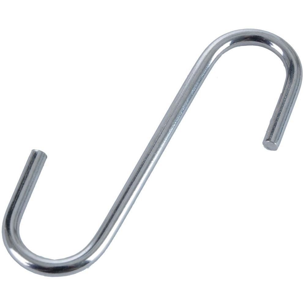 6x Steel Smoking Hook for Smokers for Sausages and Meats 6x4.5