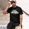 2026 New Model Classic Car Tops T Shirt Classic Car Pattern Tshirt For Unisex Creative Graphic Oneck Custom Printed Cotton Tshirt