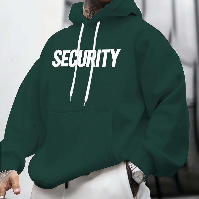 

Warm & Lightweight, Men s Hooded Sweatshirt, Suitable for Transitional Weather XXL чорний