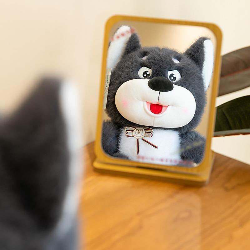 Cartoon Golden Sable Erha Plush Toy Doll Dog Dog Doll Bed Sleeping Pillow Birthday Gift