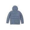 Anta Windproof Warm Logo Solid Color Hooded Down Jacket Men Outerwear Silver-Gray 15947916-1