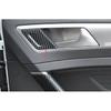 Inner Door Handle Panel Frame Trim 4PCS Carbon Fiber For VW Golf MK7 MK7.5 14-19