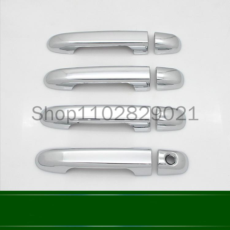 Chrome Car Side Door Handle Cover Trim Auto Exterior Accessories Stickers Styling For Hyundai i20 2008-2013 2012 2011 2010 2009