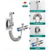 Handheld 304 Stainless Steel Toilet Companion Set Toilet Flushing Boosting Spray Head Toilet Women's Washers Accessories