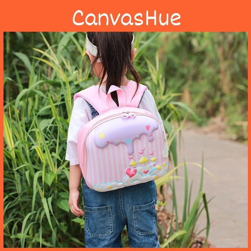 Rocket Cream Ice Eggshell Backpack Breathable Texture Suitable For Children