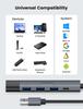MOGOOD USB 5Gbps 10cm Extension Multiport Adapter for Hard and Keyboards 3.0 Hub, 4-Port, Powered, High-Speed Transfer, Cable, Desktops, Laptops, PCs,