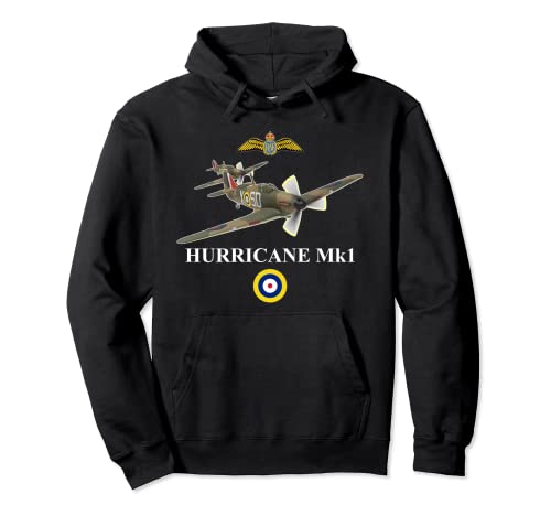 Hawker Hurricane Royal Air Force Fighter WWII Airplane Gift Hoodie