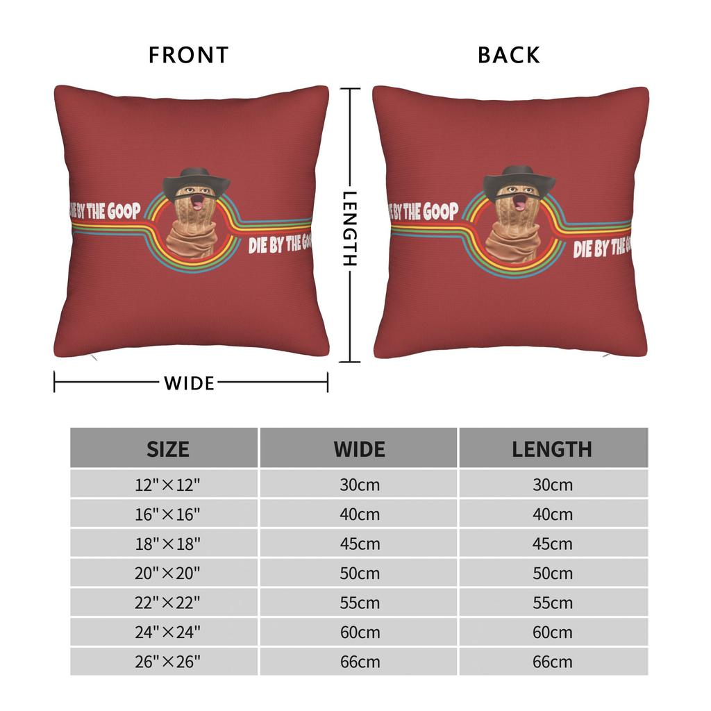 Pillow Cover Funny The Burnt Peanut GOOP Bungulator   Kawaii Pillow Case For Living Room Sofa Pillowcases