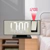 LED Projection Clock: Multifunctional Digital Alarm with USB and Auto Light-Sensing