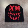 Venom Knit Pattern Beanie Cap With Warmth Trendy Design Hat For Winter Gift