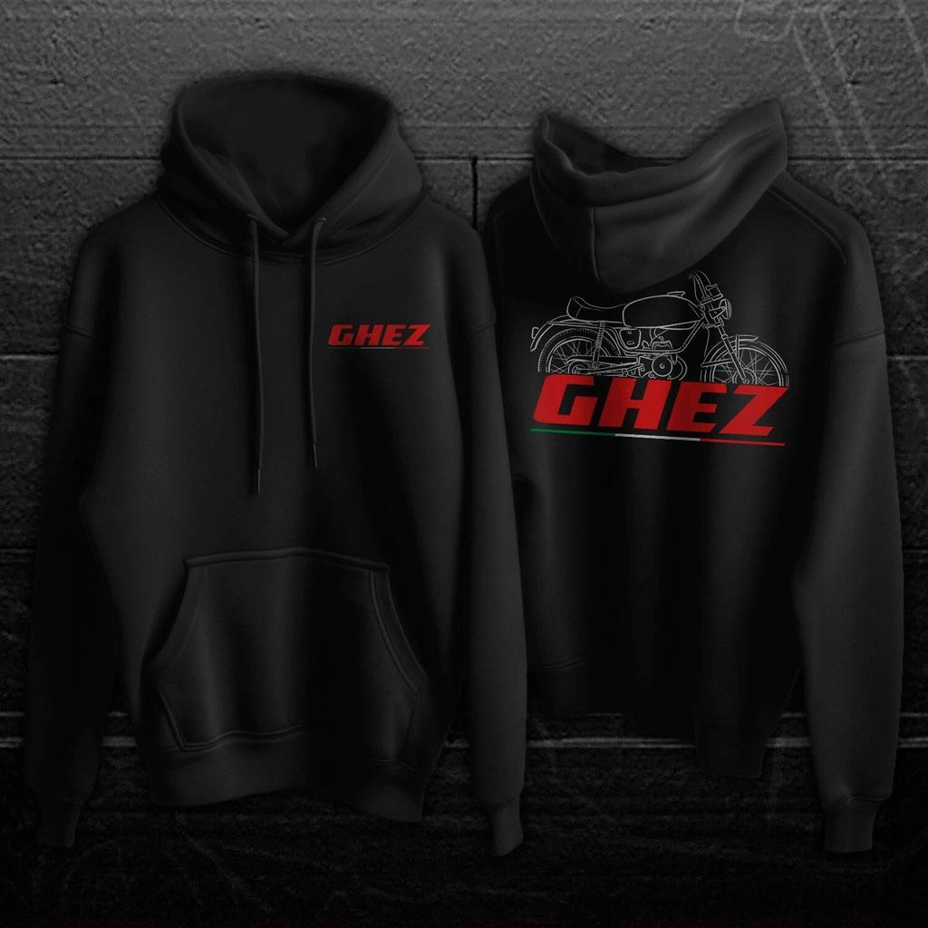 For Moto Guzzi Ghez 50 1969 Fans – Moto Animals Illustration Hoodie