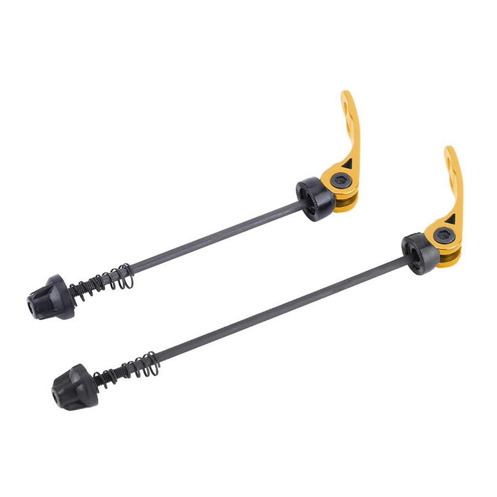 2 Stück Vordere Hintere Fahrradachsen Radnaben Schnellspanner Leichte Fahrräder Schnellspannhebel für Mountainbike, Rennrad, Faltrad