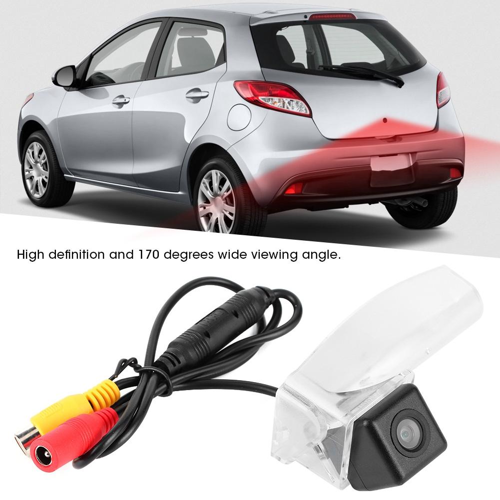170 Degree HD Rear View Backup Camera IP67 Reverse Car Monitor Fit for Mazda 2 3 08 09 10 11