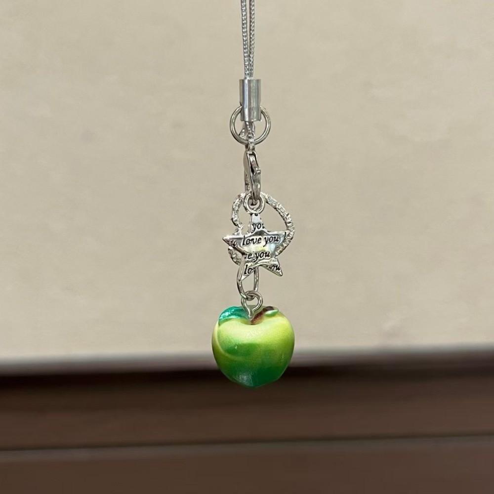 Star Phone Charms Pendant Heart Key Chain Accessories New Cellphone Lanyard CCD Camera