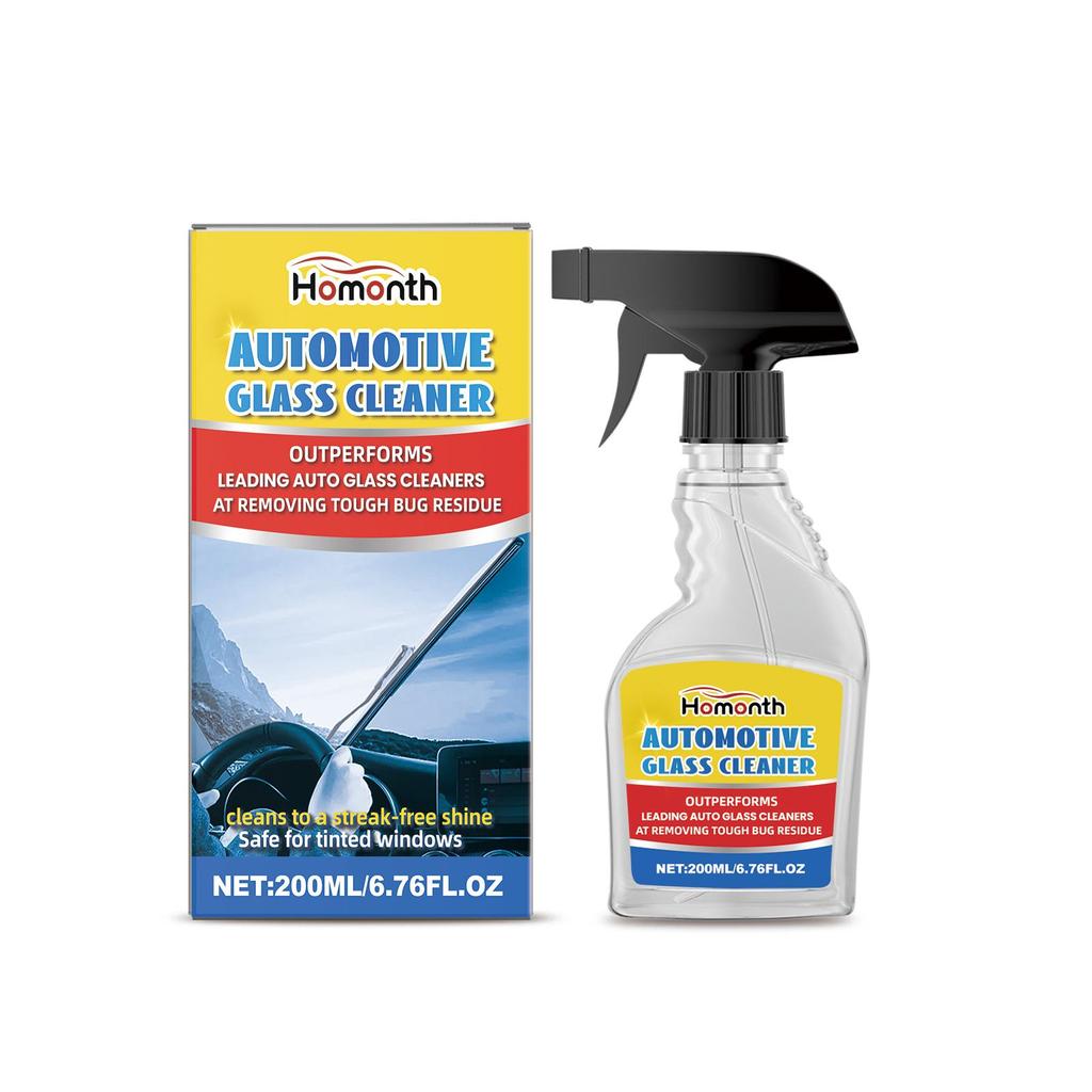 Homonth Auto Glass Cleaner Auto Glass Stain Remover Waterproof Cleaning Car Window Rainproof Clear Vision