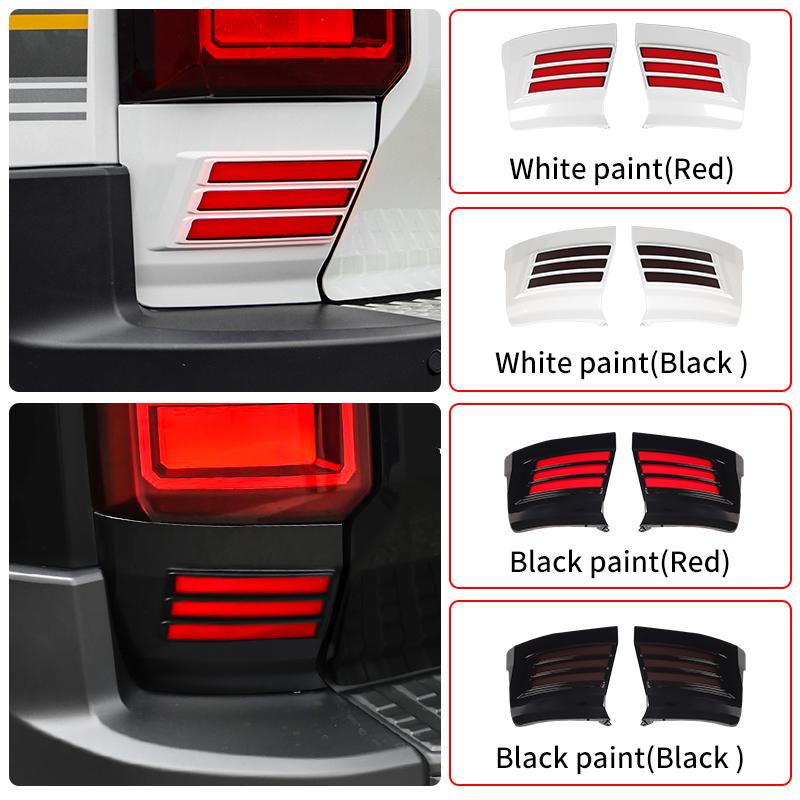 For 2024-2026 Toyota Land Cruiser Prado LC250 Rear Bumper Light Assembly Upgrade Brake Warning Exterior Accessories Auto Parts