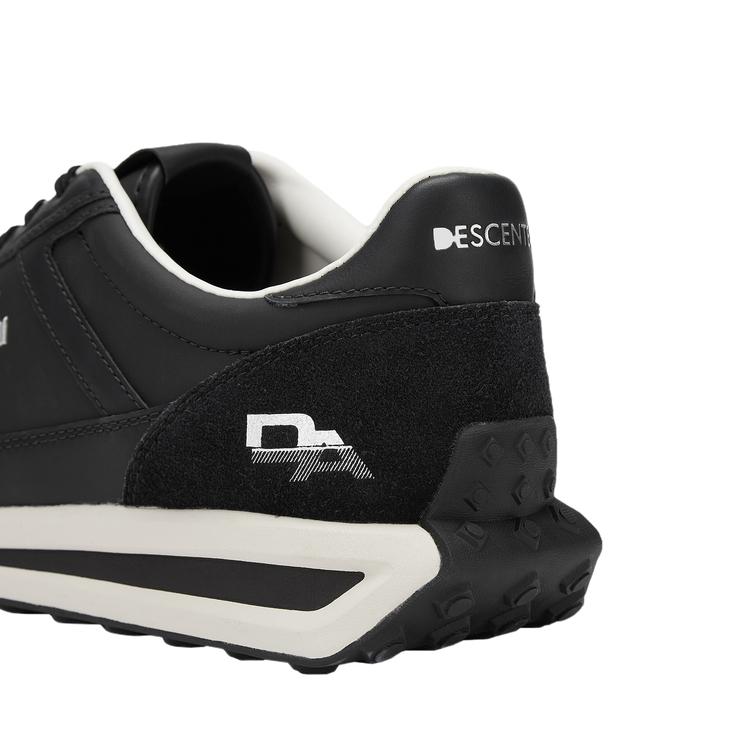 Descente Chron Comfortable Soft Non-Slip Wear-Resistant Low-Top Casual Shoes Men sneaker Black D5131LSN14-BK