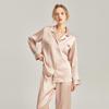 Shanmuer Women's Mulberry Silk Pajama Set - Two-Piece, Wearable Outdoors, Spring/Autumn