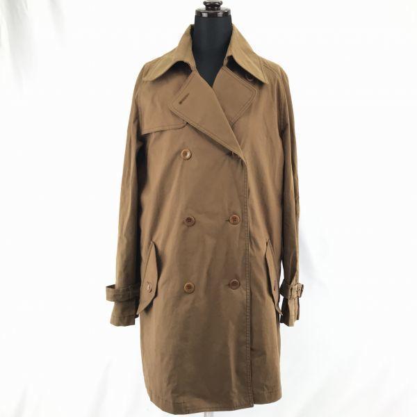 

Max Mara/Penny Black/Long Sleeve Trench Coat with Liner/42/Women’s M/Light Brown/Removable Quilted Liner/Cotton