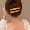 Side Clip Hair Comb Clip Candy Color Hair Clip Broken Hair Clip  Female Hair Accessories