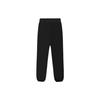 Fear of God X Adidas Athletics FW23 Striped Drawstring Knit Joggers Unisex Bottoms Black IS8703