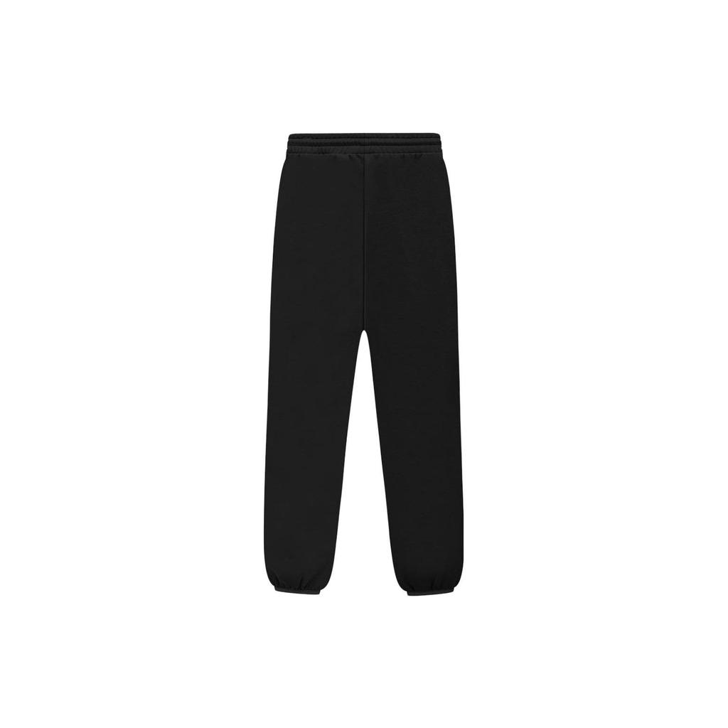 Fear of God X Adidas Athletics FW23 Striped Drawstring Knit Joggers Unisex Bottoms Black IS8703