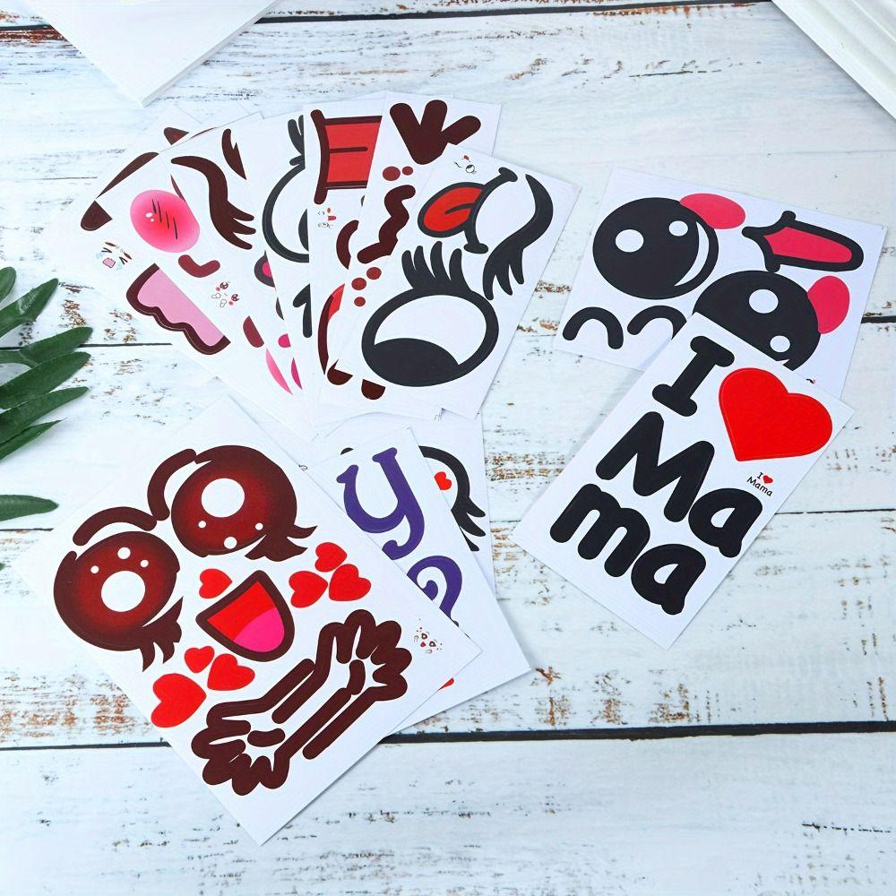 9PCS/Set Peel and Stick Pregnancy Belly Stickers Baby Bump Stickers Pregnancy Photoshoots