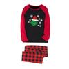 Prints Family Matching Long Sleeve Tops+Pants Set Family Matching Sets