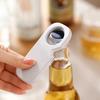 Ouvre-bouteille magnétique avec aimant pour réfrigérateur Ouvreur économisant l'effort Outil minimaliste facile pour ouvrir les bocaux pour la cuisine