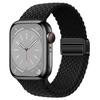Geflochtenes Solo Loop-Armband aus Nylon für Apple Watch Band Ultra2 49 mm 9 8 7 41 mm Metall-Magnetarmband 45 mm 6 5 4 SE 44 mm verstellbarer elastischer iWatch-Gurt