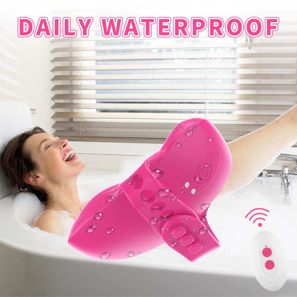 Panty Dildo Vibrator Butterfly Wearable Panties Vibrating Egg Wireless Remote Control Clitoral Female Sex Toys for Women Adult